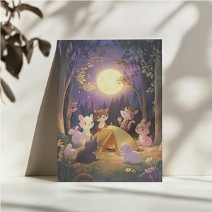 Forest Animals Campfire