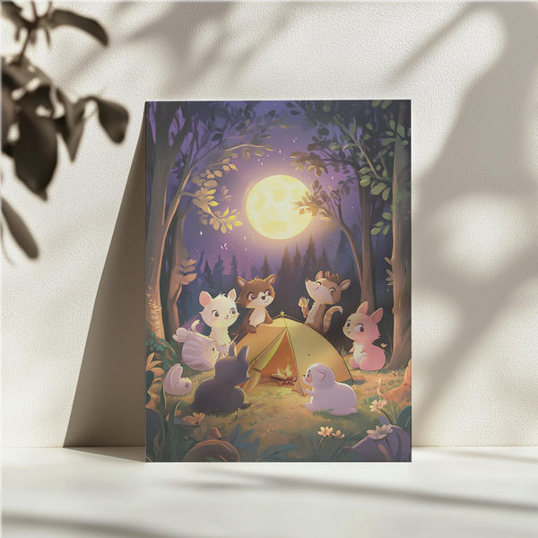 Forest Animals Campfire