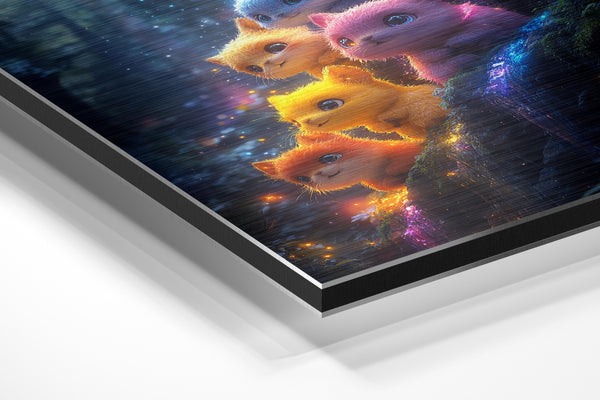 Colorful Fantasy Kittens