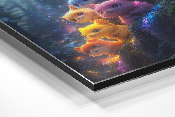 Colorful Fantasy Kittens