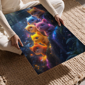 Colorful Fantasy Kittens