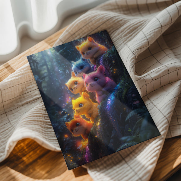 Colorful Fantasy Kittens