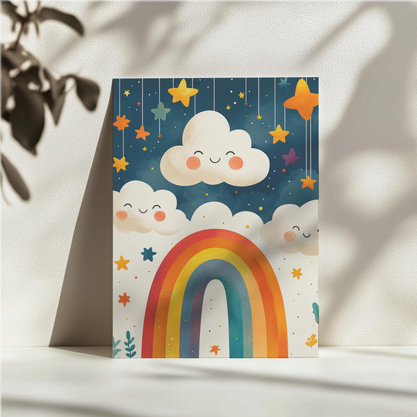 Cheerful Rainbow Scene