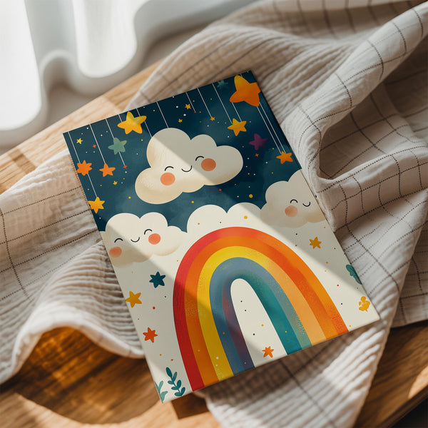 Cheerful Rainbow Scene