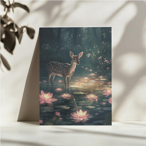 Serene Forest Deer