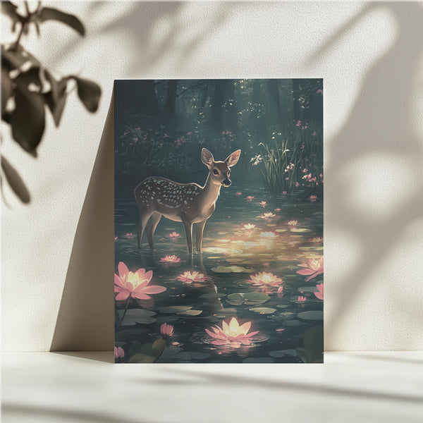 Serene Forest Deer