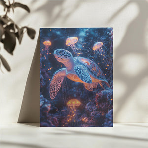 Turtle and Jellyfish Glow