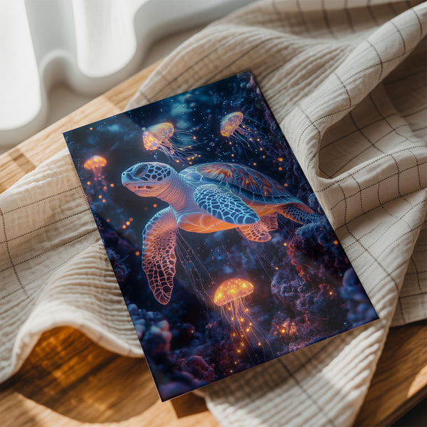 Turtle and Jellyfish Glow