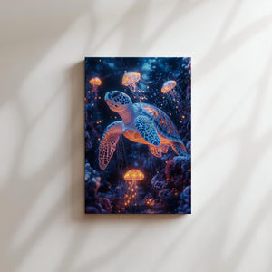 Turtle and Jellyfish Glow