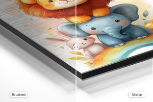 Animal Friends on Rainbow