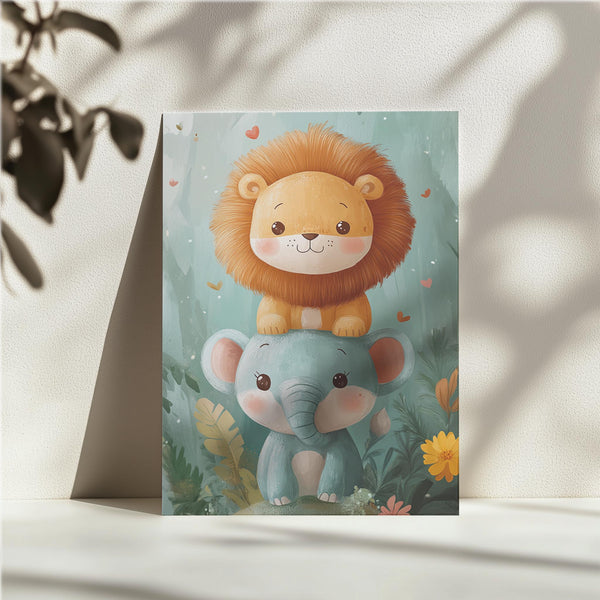 Lion and Elephant Stack