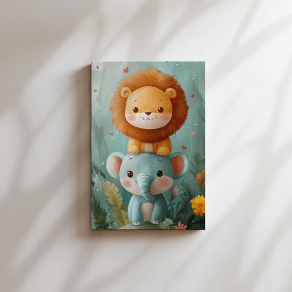 Lion and Elephant Stack