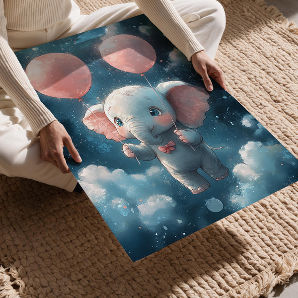 Elephant with Balloons