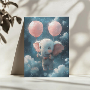 Elephant with Balloons