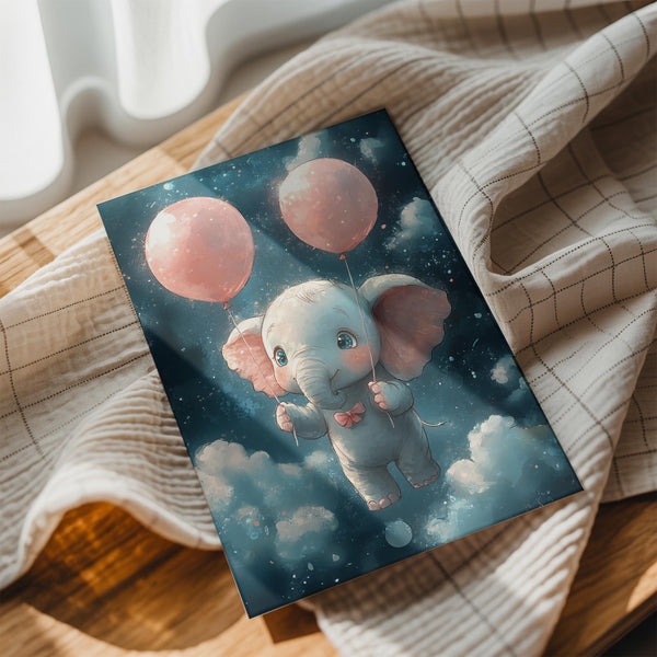 Elephant with Balloons