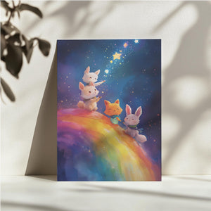 Starry Rainbow Animals