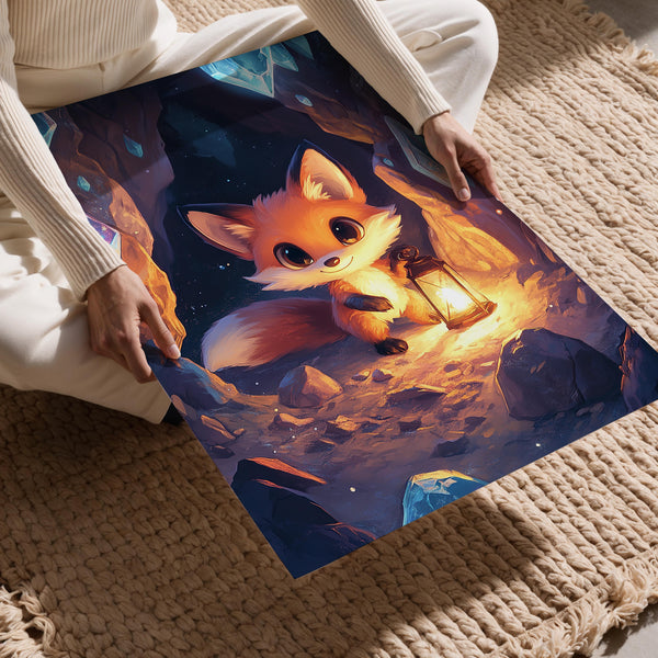 Fox in Crystal Cave