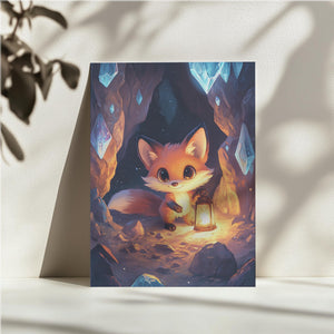 Fox in Crystal Cave