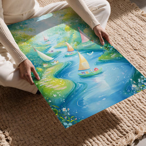 Boats on Enchanted Stream