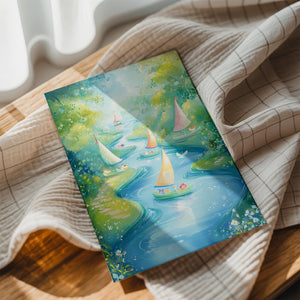 Boats on Enchanted Stream