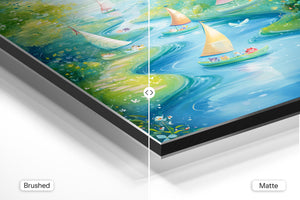 Boats on Enchanted Stream