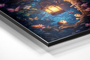 Lantern in Magical Forest