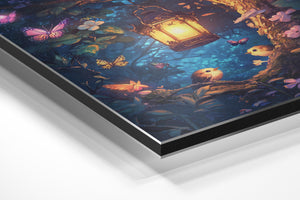 Lantern in Magical Forest