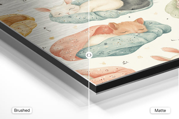 Sleeping Animals in Blankets