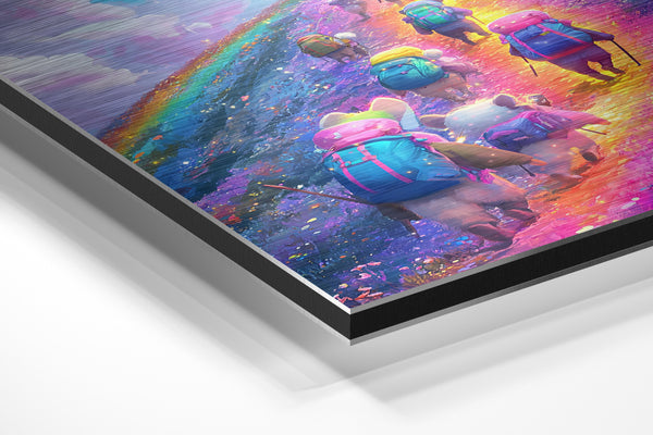 Hiking Animals on Rainbow Trail