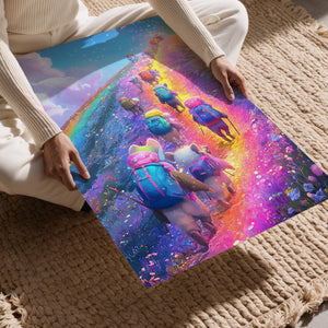 Hiking Animals on Rainbow Trail