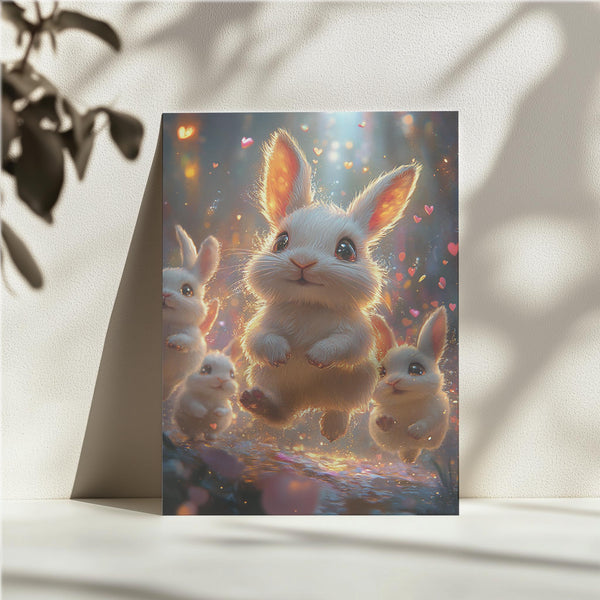 Bunnies in a Magical Forest