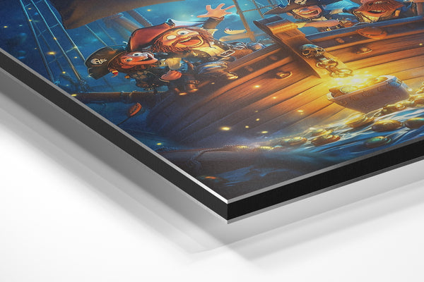 Pirates with Golden Treasure