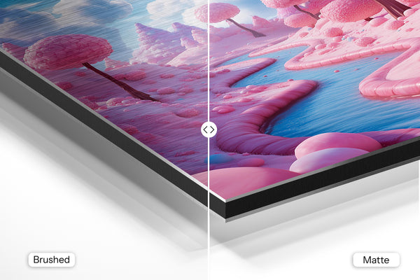 Pink Fantasy Landscape