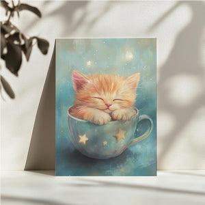 Kitten in Teacup