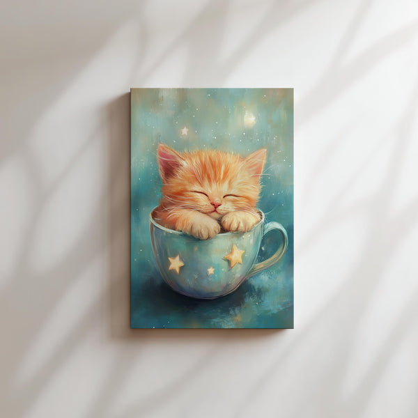 Kitten in Teacup