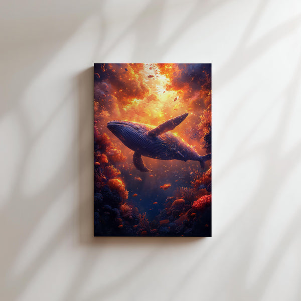 Whale Sunlit Depths