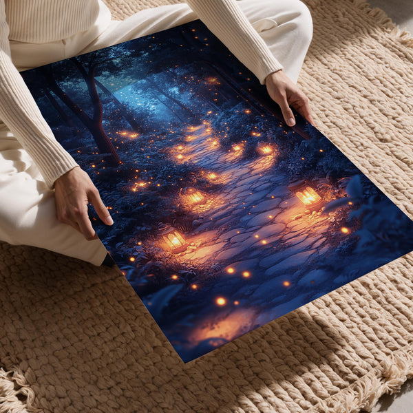 Enchanted Lantern Path