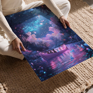 Starlit Boat Journey