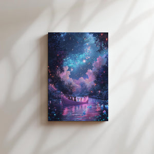 Starlit Boat Journey