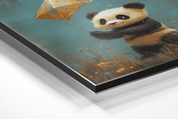 Panda with Kite