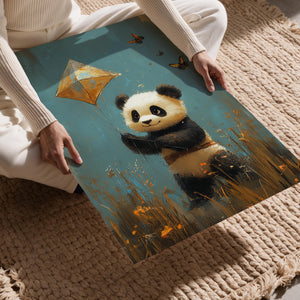 Panda with Kite