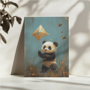 Panda with Kite