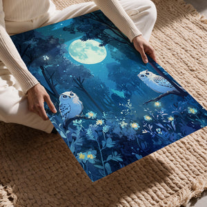 Moonlit Owl Forest