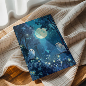 Moonlit Owl Forest