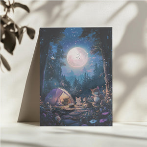 Woodland Camping Night