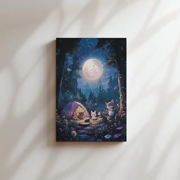 Woodland Camping Night