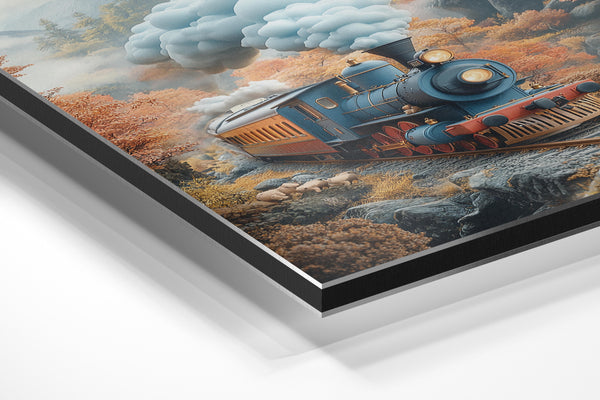 Vintage Train Journey