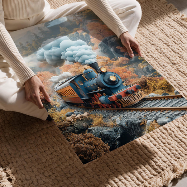 Vintage Train Journey