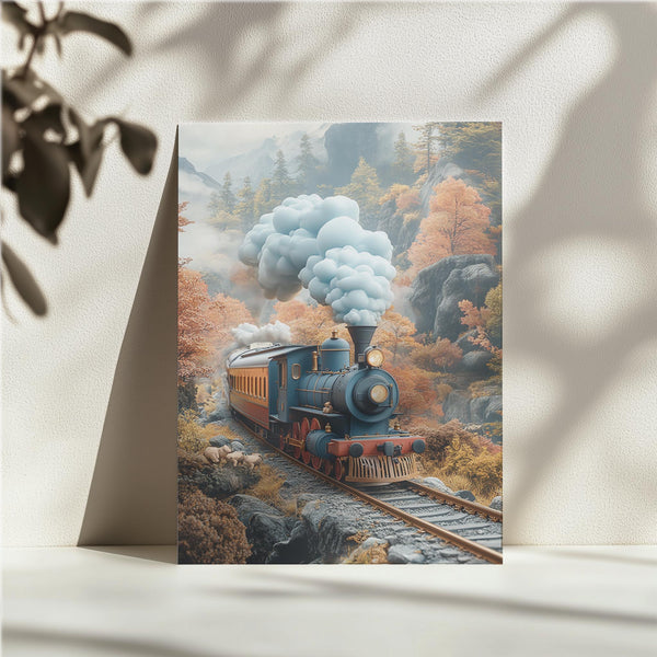 Vintage Train Journey