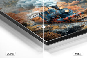 Vintage Train Journey